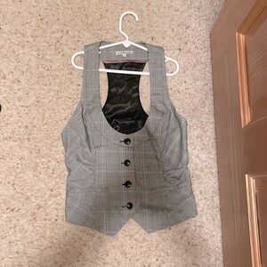 Charlotte Russe Plaid Vest!